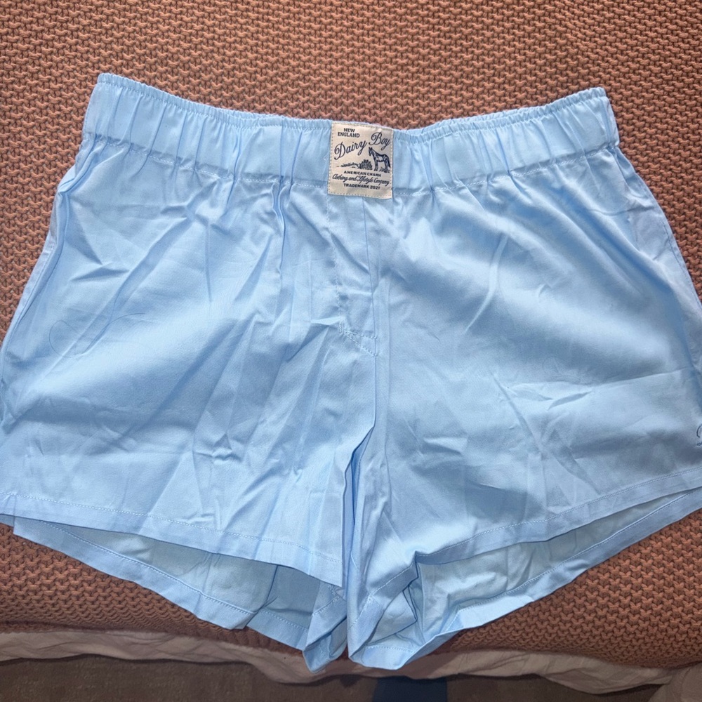 Dairy Boy Light Blue Boxer Shorts